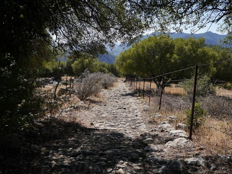 Roman road in Andalusia